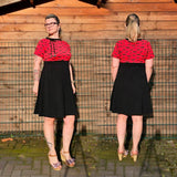 Niela's Verlockung - Schnittmuster Shirt, Kleid in den Größen 32-54 - Sewando
