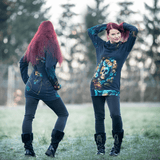 Niela's Roodie - Schnittmuster Raglanpullover, Shirt in den Größen 32-54 - Sewando