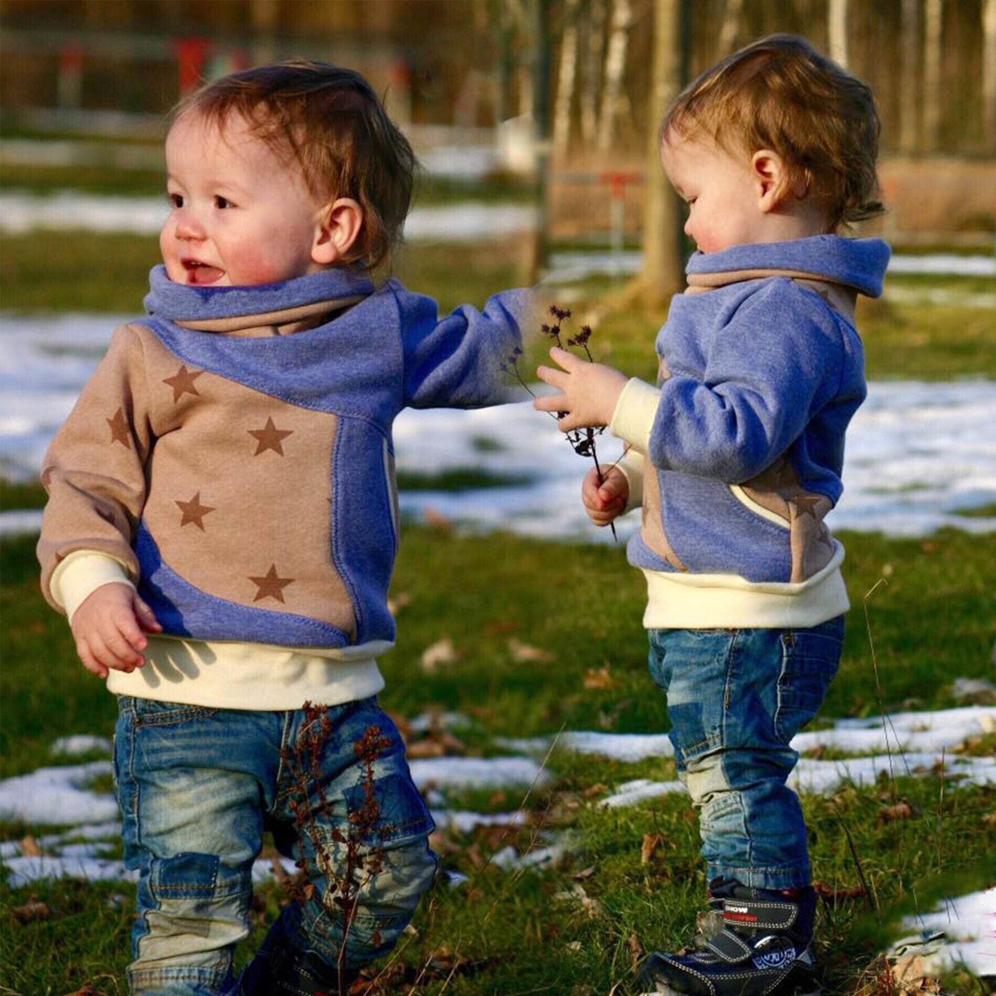 Bobo's Cool Curved Hoodie - Schnittmuster in den Größen 68-164 - Sewando