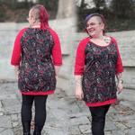 Niela's Roodie - Schnittmuster Raglanpullover, Shirt in den Größen 32-54 - Sewando