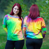 Niela's Fledi - Schnittmuster Fledermausshirt in den Größen 32-54 - Sewando