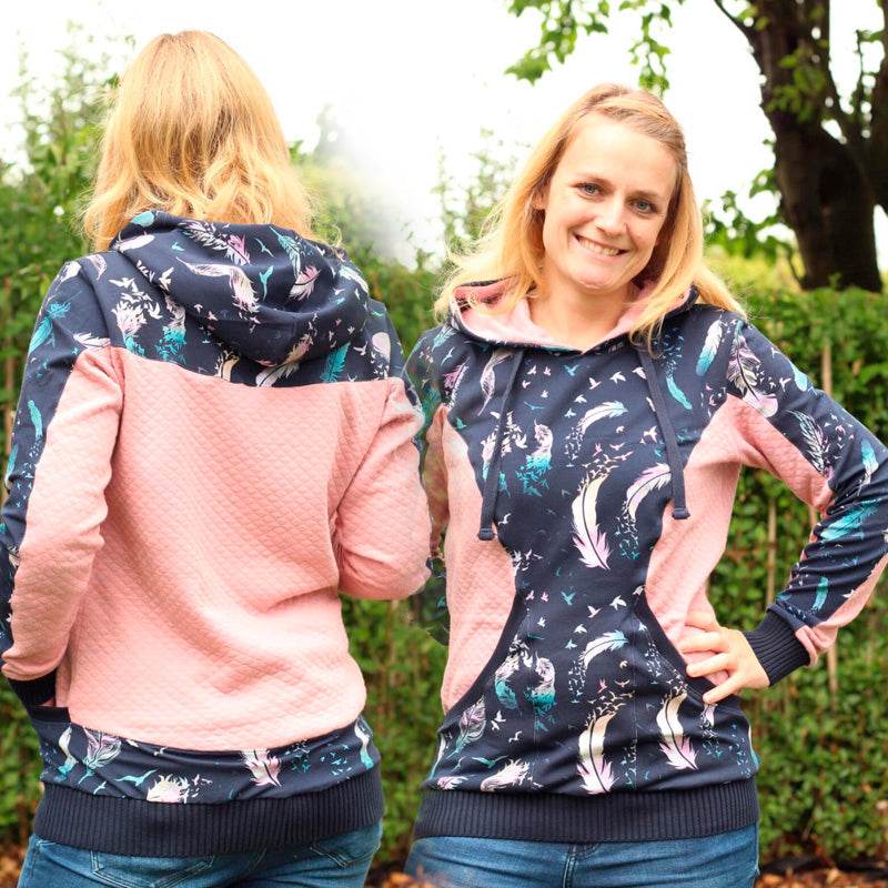 Niela's Pullizauber - Hoodie, Shirt Schnittmuster Größen 32-54 - Sewando