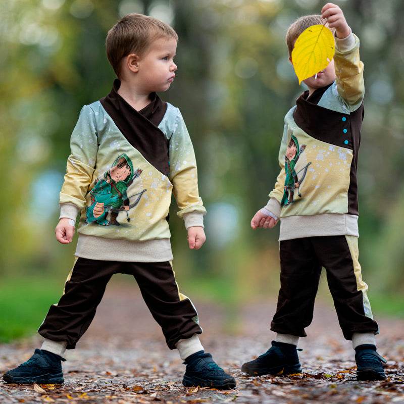 Bobo's Kragenzauber - Schnittmuster Pullover Größen 68-164 - Sewando