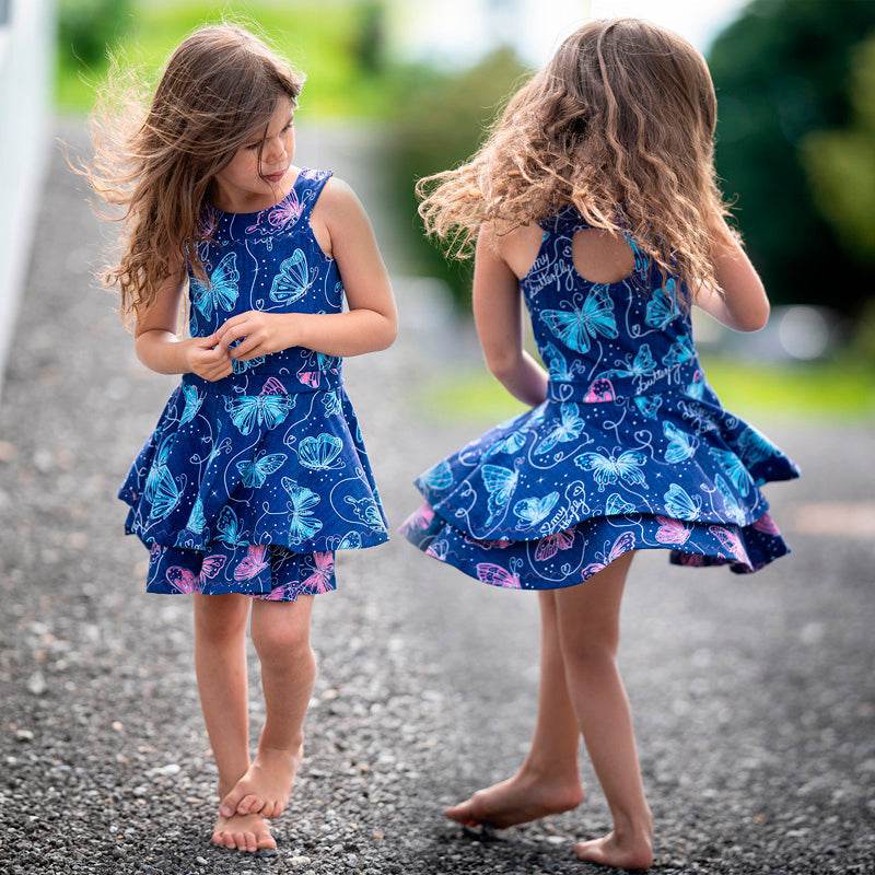 Phia's Elegance - Schnittmuster Kleid, Top in den Größen 68-164 : - Sewando