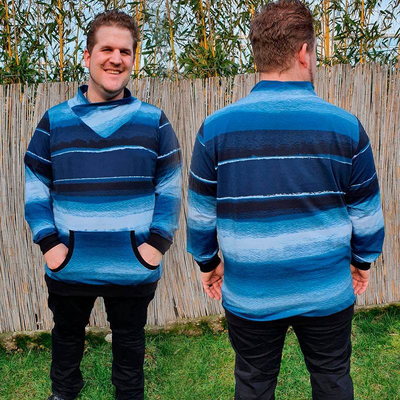 Cel's Kragenzauber - Schnittmuster Pullover Größen XS-6XL - Sewando