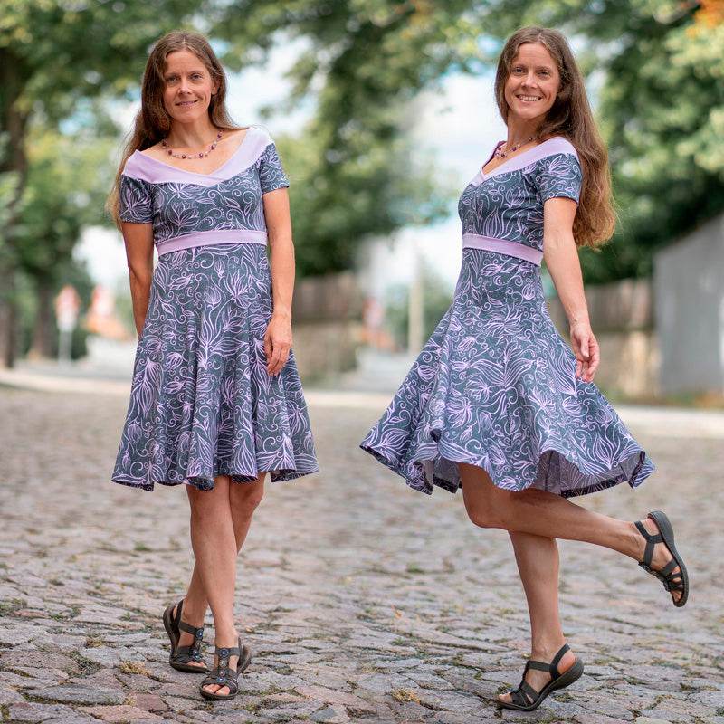 Niela's Verführung - Schnittmuster Top, Shirt, Tunika, Kleid in den Größen 32-54 - Sewando