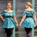 Niela's leichtes Teilchen - Schnittmuster Shirt, Kleid in den Größen 32-54 - Sewando