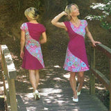 Niela's Cool Curved Dress - Schnittmuster Kleid in den Größen 32-54 - Sewando