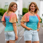 Niela's leichtes Teilchen - Schnittmuster Shirt, Kleid in den Größen 32-54 - Sewando