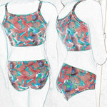 Phia's Wellenspiel - Schnittmuster Bikini, Badeanzug, Badekleid in den Größen 68-164 - Sewando