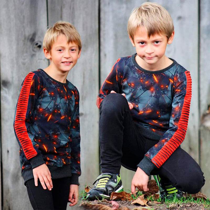 Pulliparade Kids - Schnittmuster Pullover in den Größen 68-164 - Sewando