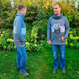 Cel's Roodie - Schnittmuster Raglan Pullover in de Größen XS-6XL - Sewando