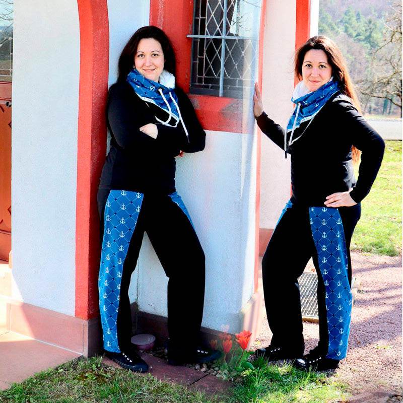 Niela's Stripes - Schnittmuster Hose in den Größen 32-54 - Sewando