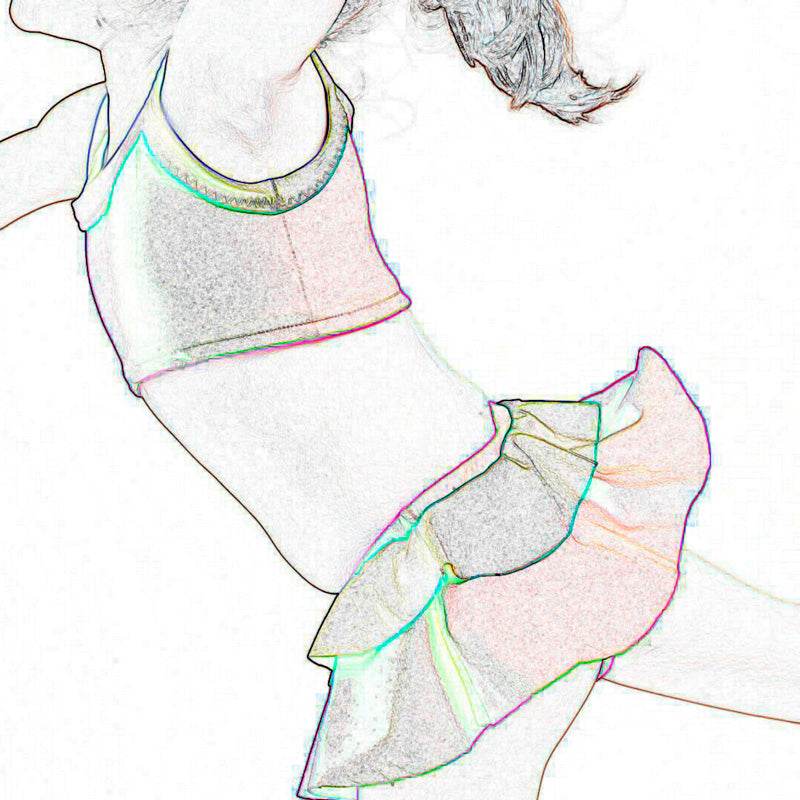 Phia's Wellenspiel - Schnittmuster Bikini, Badeanzug, Badekleid in den Größen 68-164 - Sewando
