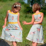 Phia's Elegance - Schnittmuster Kleid, Top in den Größen 68-164 : - Sewando