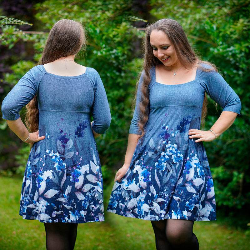 Niela's leichtes Teilchen - Schnittmuster Shirt, Kleid in den Größen 32-54 - Sewando