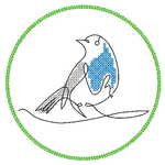Stickdatei 16 Untersetzer Ostern - Single Line - Sewando