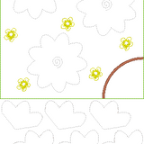 Stickdatei - ITH Spiel "Pollenernte / Honigernte"