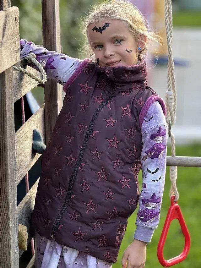 Schnittmuster Weste Warwickit Kids Gr. A-M DE/EN/FR Gr. 98-170/ BU 56-86 - Sewando