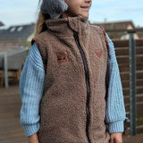 Schnittmuster Weste Warwickit Kids Gr. A-M DE/EN/FR Gr. 98-170/ BU 56-86 - Sewando