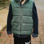 Schnittmuster Weste Warwickit Kids Gr. A-M DE/EN/FR Gr. 98-170/ BU 56-86 - Sewando
