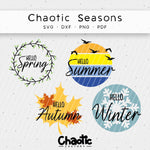 Plotterdatei Chaotic Seasons - Sewando
