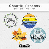 Plotterdatei Chaotic Seasons - Sewando