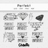 Plotterdatei Perfekt - Sewando