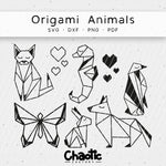 Plotterdatei Origami Animals - Sewando