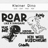 Plotterdatei Kleiner Dino - Sewando