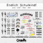 Plotterdatei Endlich Schulkind! Einschulung - Sewando