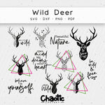 Plotterdatei Wild Deer - Sewando