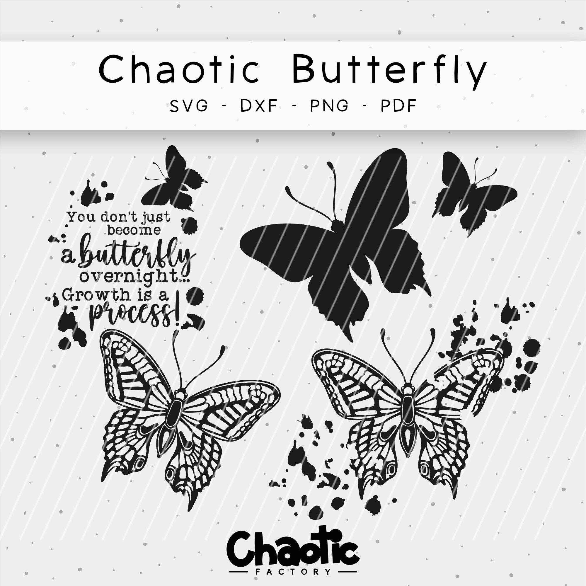 Plotterdatei Chaotic Butterfly - Sewando