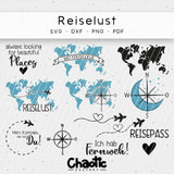 Plotterdatei Reiselust - Sewando