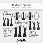 Plotterdatei Ostergrüße - Sewando