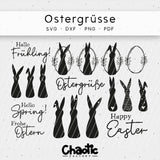 Plotterdatei Ostergrüße - Sewando