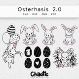 Plotterdatei Osterhasis 2.0 - Sewando