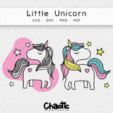 Plotterdatei Little Unicorn - Sewando