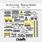 Plotterdatei Achtung Baustelle! - Sewando