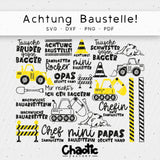 Plotterdatei Achtung Baustelle! - Sewando