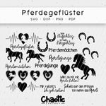Plotterdatei Pferdegeflüster - Sewando