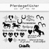 Plotterdatei Pferdegeflüster - Sewando