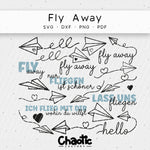 Plotterdatei Fly Away - Sewando