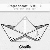 Plotterdatei Paperboat Vol. 1 - Sewando