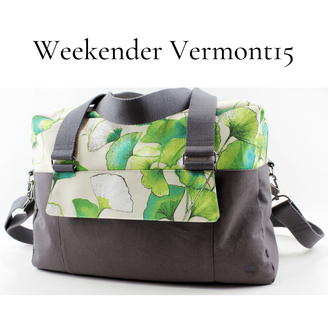 eBook Weekender VERMONT15 Nähanleitung Schnittmuster - Sewando