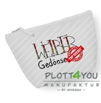 Plotterdatei Weiber Gedönse | SVG, DXF, PNG [Digital] - Sewando