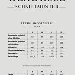 E-Book und Schnittmuster | Weite Hose S-XL - Sewando