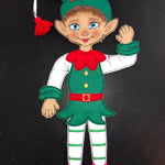 Stickdatei - Weihnachtselfen - Paar - Sewando