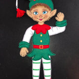 Stickdatei - Weihnachtselfen - Paar - Sewando