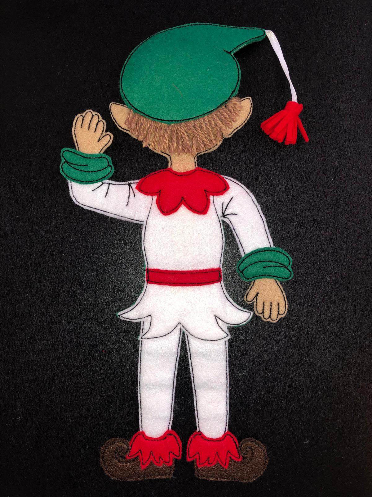 Stickdatei - Weihnachtselfen - Paar - Sewando